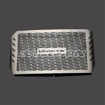 

silver motorcycle grille protector water tank guard for kawasaki 650 1000 VERSYS650 VERSYS1000 moto radiator cover grill guard