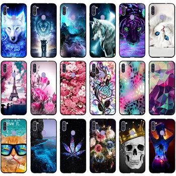

For Samsung Galaxy M11 M115F Case For Samsung A11 M11 6.4" Case Cover Soft TPU Back Cover For Samsung Galaxy A11 A115F Coque Bag