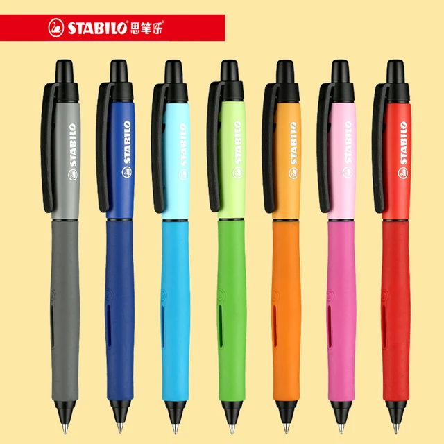Gel Pen Stabilo, Stabilo Pens Black, Pen Stabilo 0.4mm
