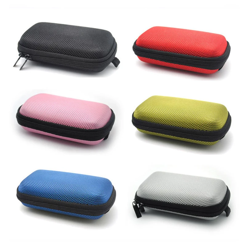 MP3 Player Digital Storage Bag Mobile Phone Data Cable Package Zipper Bag Portable Zip Lock Organizer case