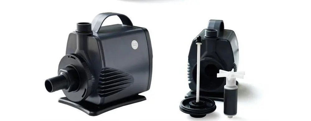 220V Fish Aquatic Pet Supplies Water Pumps, LED Flashing Light 40W/45W/75W/85W Water Pump, Submersible Fountain Pump Fountain