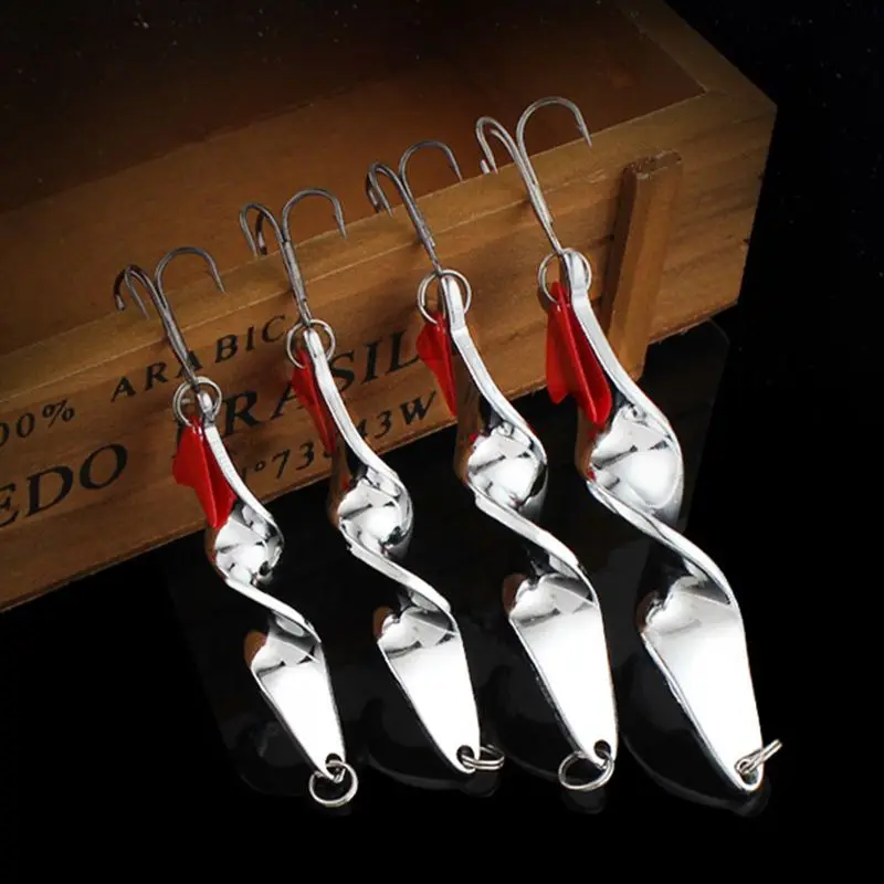 

Metal Spoon Lure Fishing Lure Hard Lure Spinner Spoon Baits For Trout Pike Pesca Peche Tackle