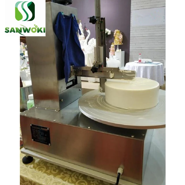 Automatic cream cake rotating maker cake printer cake cream