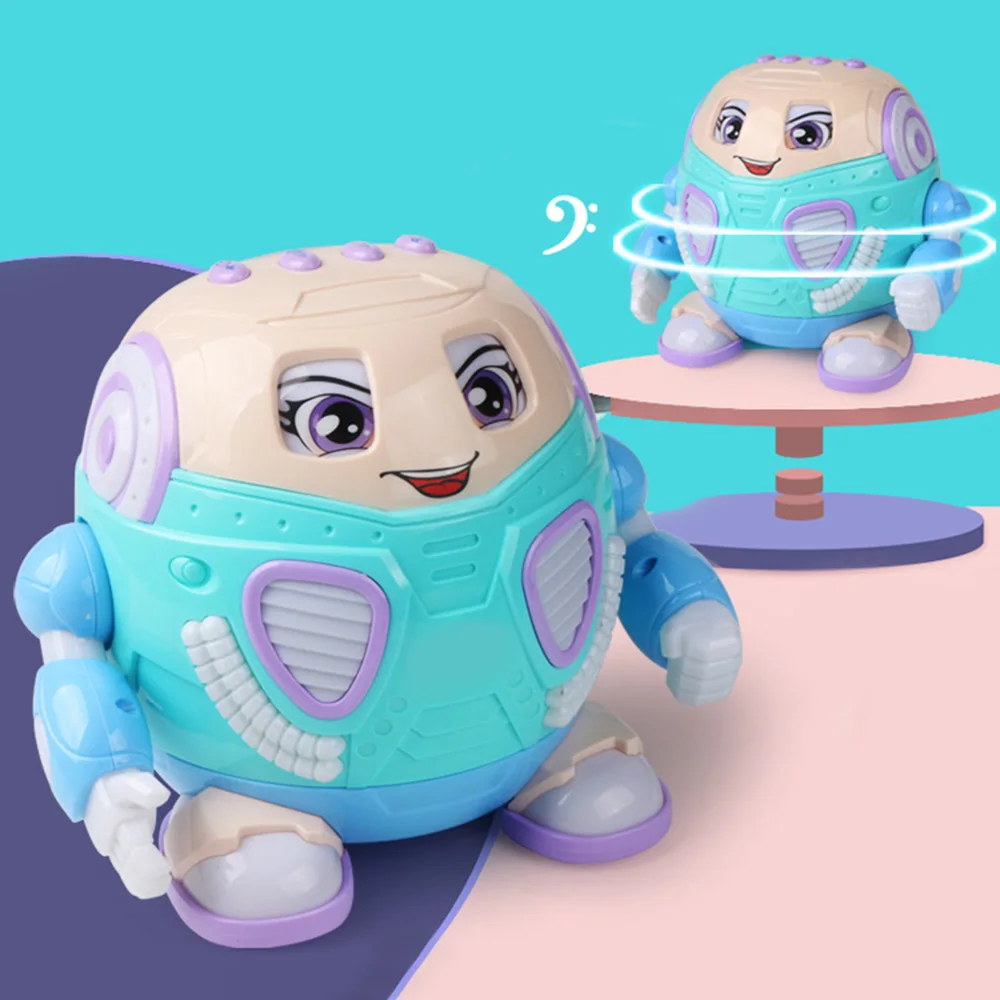 

Electric Dancing Robot LED with Light Music Children Educational Story-telling Robot Toys Baby Early Learning Toy For Kid Gift