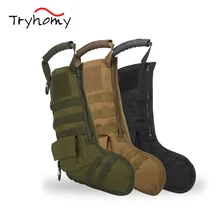 Tactical Molle Christmas Stocking Bag Hanging Pack Pouches For Military Combat Hunting Camping EDC Pouch Utility Storage Bag New