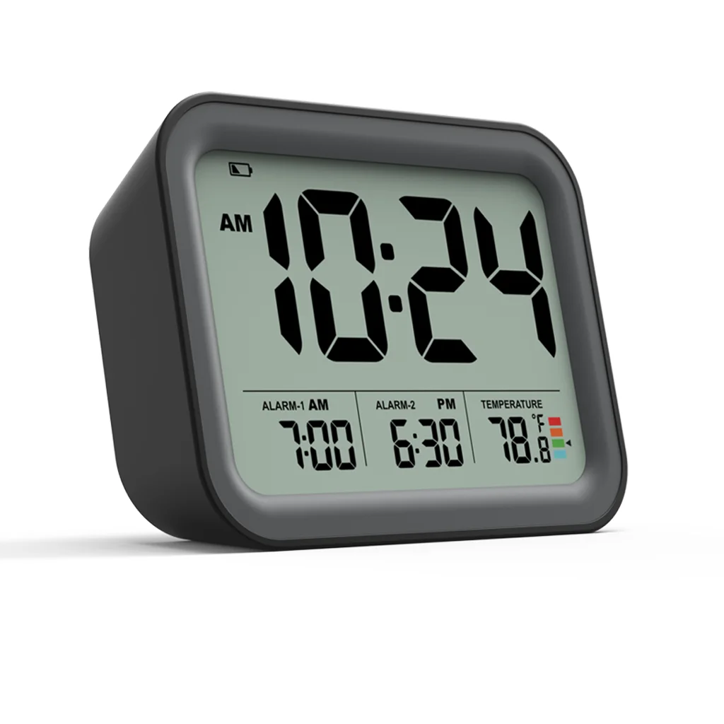 Empleado Ridículo dedo índice Reloj despertador con batería|Relojes despertadores| - AliExpress