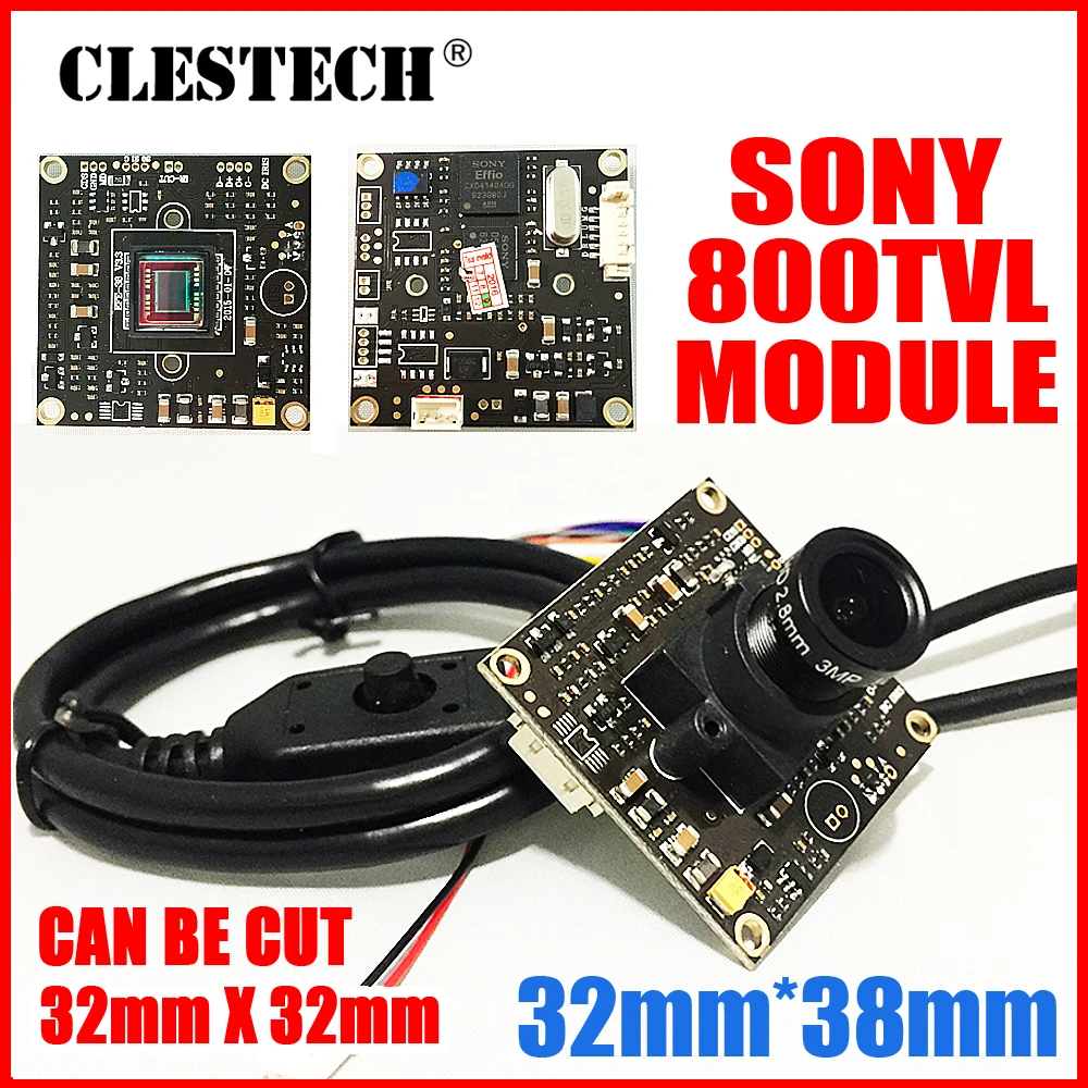 

Wide Angle New Style 1/3"Sony CCD Effio-e 800tvl Simple hd camera chip module 2.8mm 3.0mp lens big Wide Angle osd menu