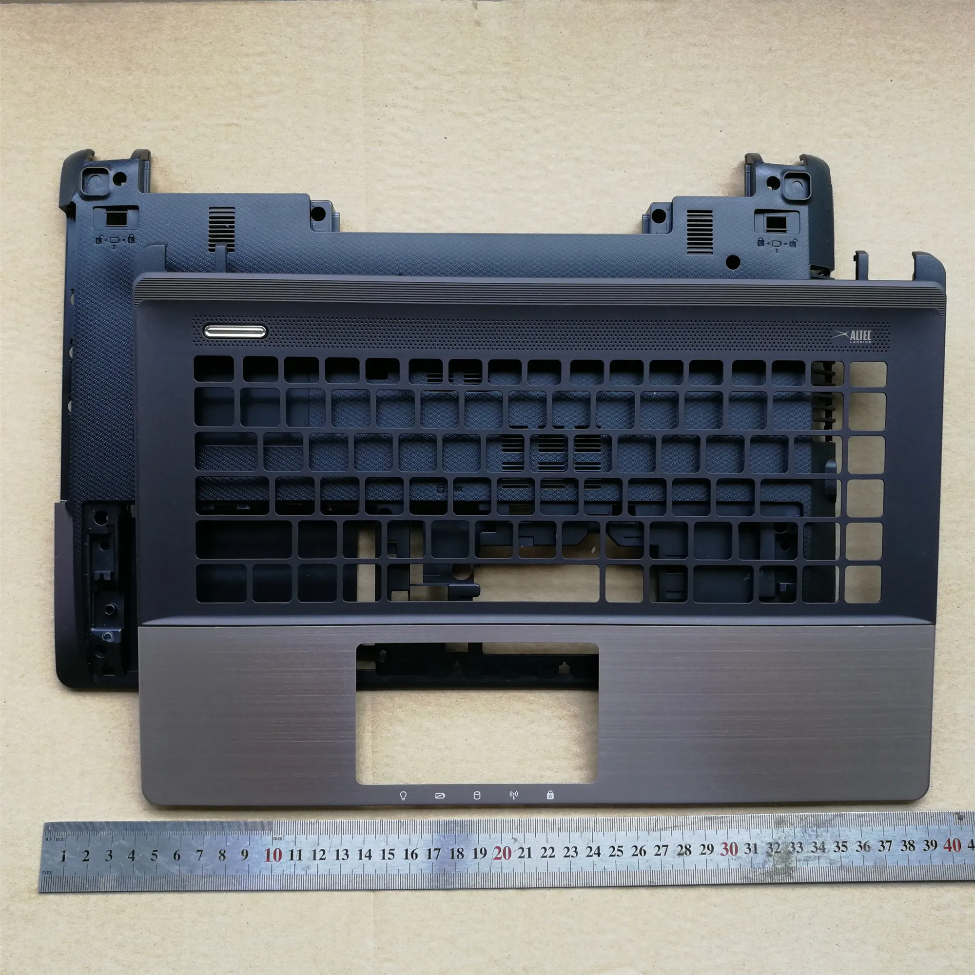 Верхний чехол для ноутбука+ нижняя крышка для ASUS A45V A85V R400V K45VD K45VM