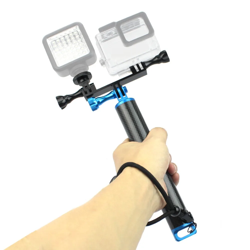 Подводный штатив плавающая палка для селфи для Gopro Go Pro Hero для DJI Osmo Action для экшн-камеры Xiaomi Yi 4k