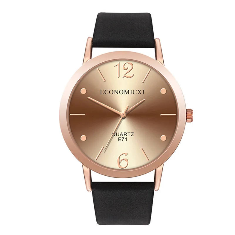 Женские повседневные часы-браслет, кварцевые наручные часы с сетчатым ремешком, чехол из нержавеющей стали, кожаный ремешок, Часы Relogio Feminino WD - Цвет: K