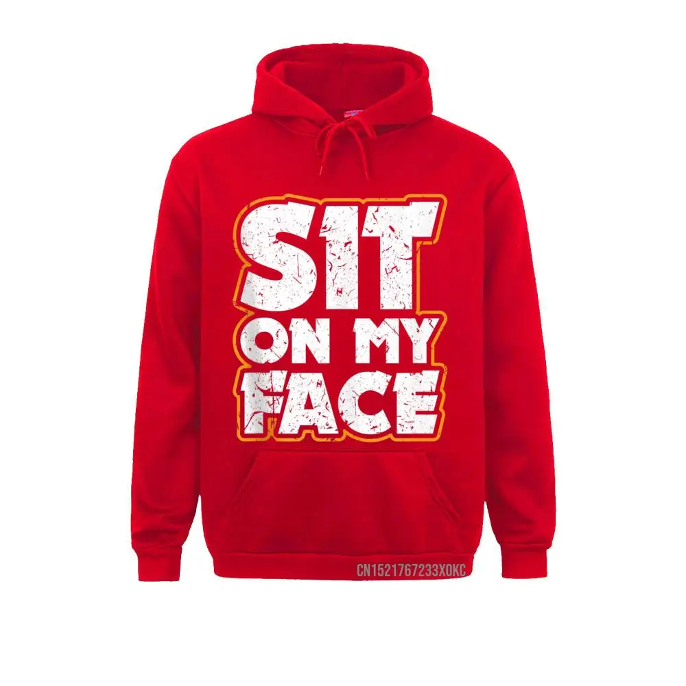 Sweatshirts Summer Hoodies Long Sleeve Dominant Normcore Clothes Custom Men's 20471 red