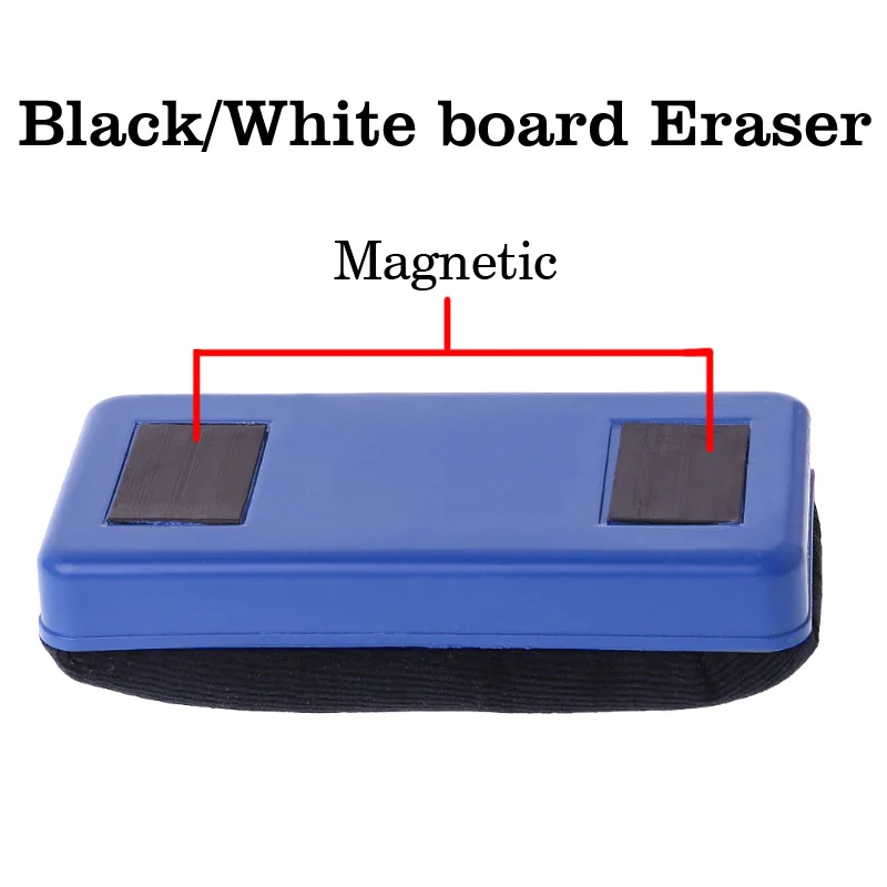 

Magnetic Whiteboard Eraser Blackboard Eraser Convenient Magnetic School Office Board Dry Eraser Marker Cleaner Wipe