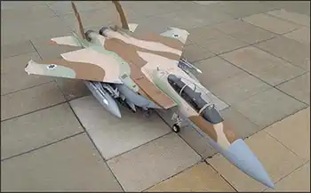 

1:32 US F-15I Eagle Fighter Israel Air Force 3D Paper Model Diecast Aircraft Model Manual DIY Military Fan Gift Collection