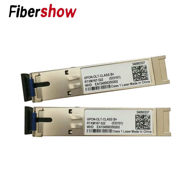 GPON OLT SFP модули с одномодовое волокно Tx 1490nm Rx1310nm SC разъем класса B