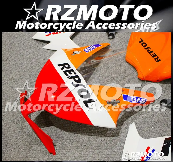 ABS мотоцикл обтекатель комплект для HONDA CBR1000RR 2012- год кузов литья под давлением Магазин № 0947