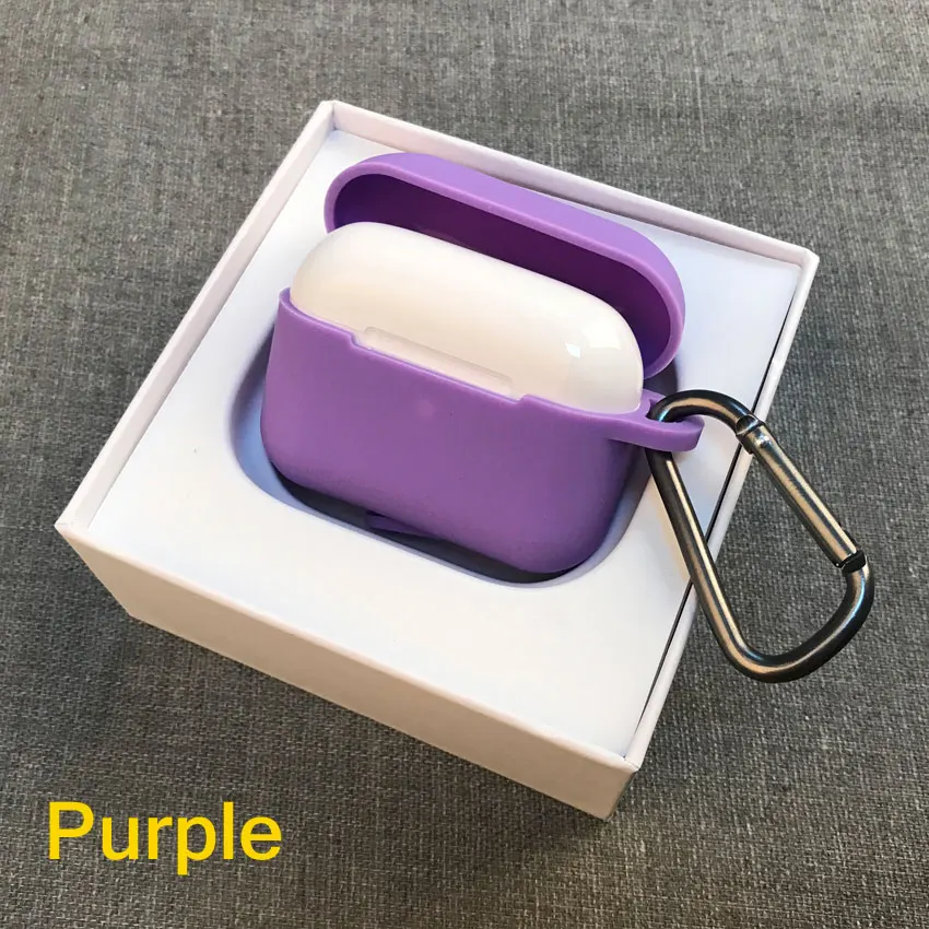 Earphone Purple Case Новые оригинальные 1:1 Супер копия Air Pro3 беспроводные Bluetooth наушники гарнитура TWS i100000 Aire 3 Touch Rename gps вкладыши для iPhone - Цвет: Earphone Purple Case