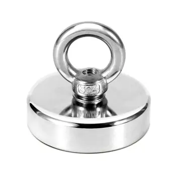 

Strong Magnet Pot Fishing Magnets Salvage Fishing Hook Magnets Round Neodymium Magnet Block Double Side Search Magnet Pulling