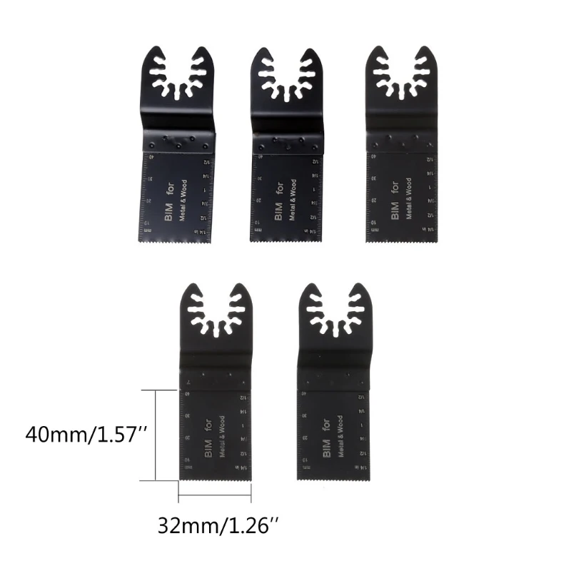 5 шт. Би-металл колеблющихся мульти инструмент пилы подходит для Фейн BOSCH MAKITA Прямая поставка Поддержка