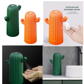 

Intelligent Sensor Hand Sanitizer Soap Dispenser Cactus Automatic Foam Dispenser Smart Induction Foam Liquid Soap Dispenser
