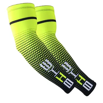 1PCS Cool Men Sport Cycling Running Bicycle UV Sun Protection Cuff Cover Protective Arm Sleeve Bike Arm Warmers Sleeves 2