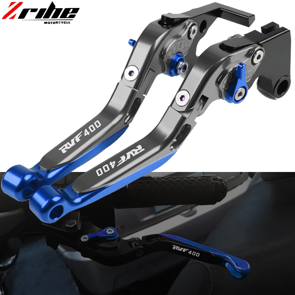 Для RVF400 логотип аксессуары для мотоциклов для Honda RVF400 RVF 400 NC 35 1994 1995 1996 Рычаги Тормозная система сцепления с ЧПУ складной выдвижной