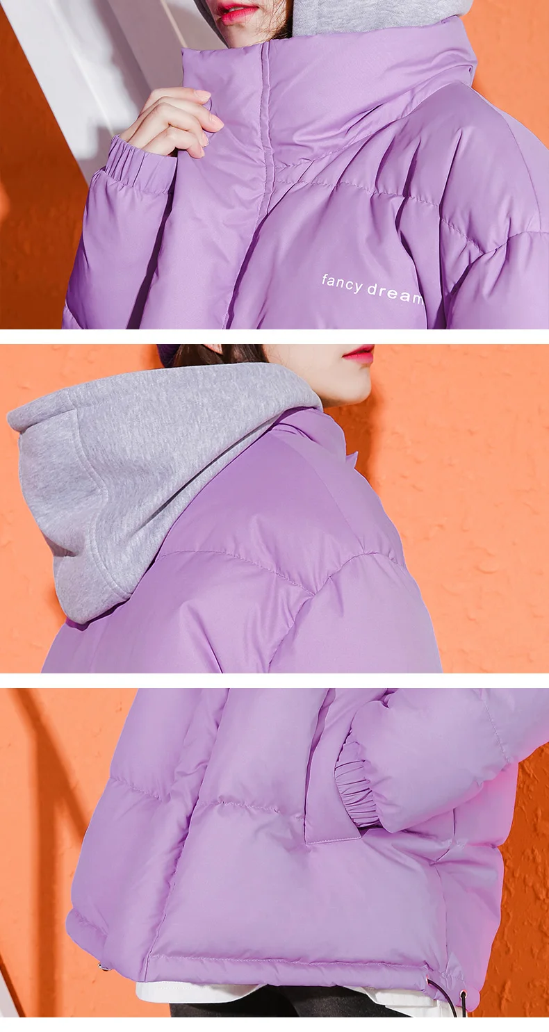 White duck down jacket female in 's new fashion coat in the fall and winter of long