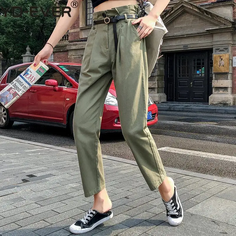 Pants With Belt Pocket Paper bag 