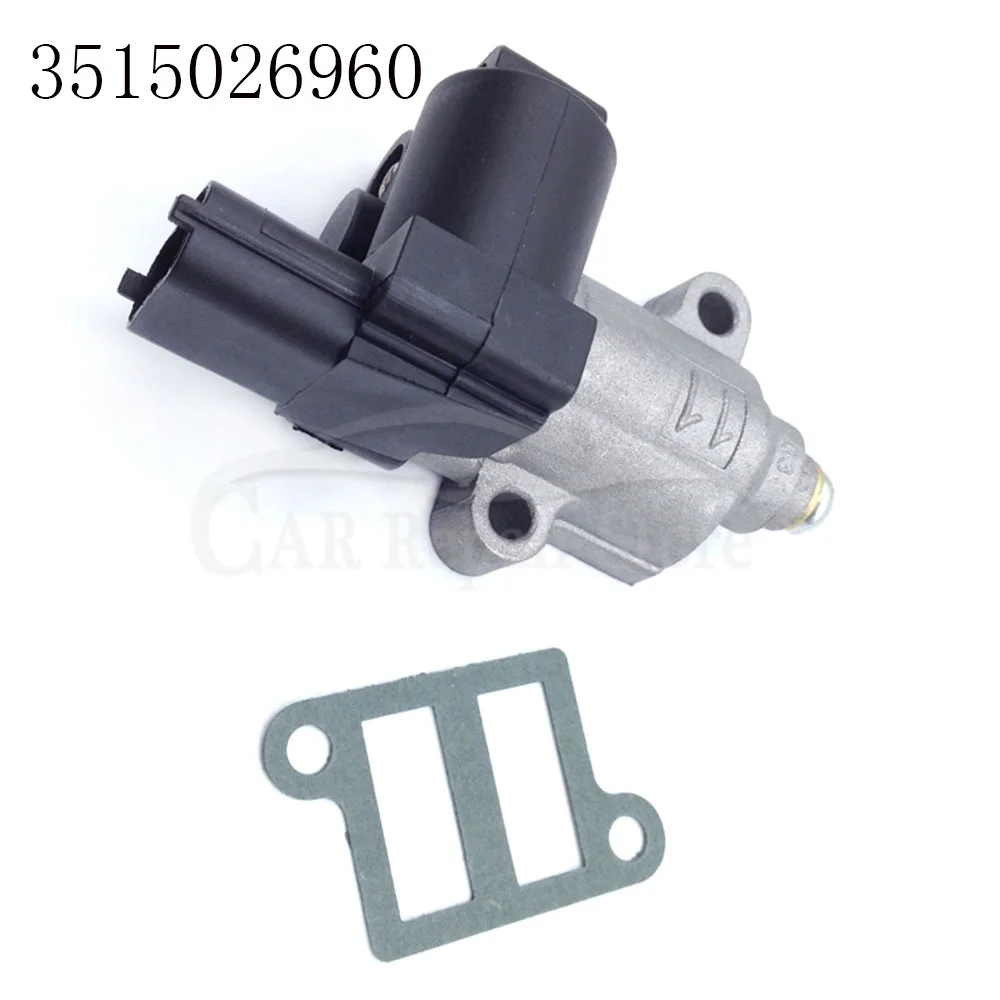 Клапан управления холостого хода AC587 OEM 3515026960 для hyundai Kia Accent Rio5 2006-2011 1.6L 1580808 35150-26900 автозапчасти
