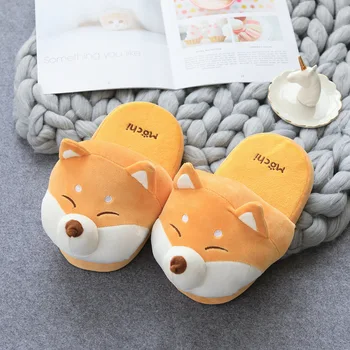 Cute Shiba Akita Innu Slippers 1