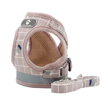 

Pet Chest Strap With Reflective Breathable Straps Pet Supplies Vest Cat Dog Leash Chest Strap With Reflective Breathable Strap