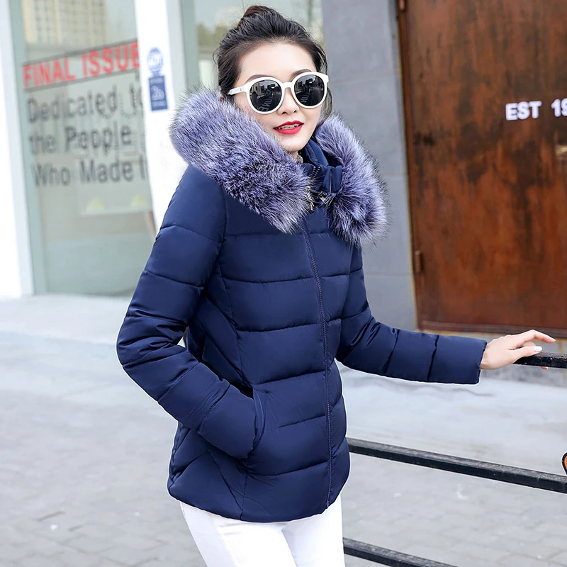Зимняя женская куртка, зимняя женская куртка, зимнее пальто для женщин, воротник из искусственного меха, теплая Женская парка, верхняя одежда, пуховик, пальто