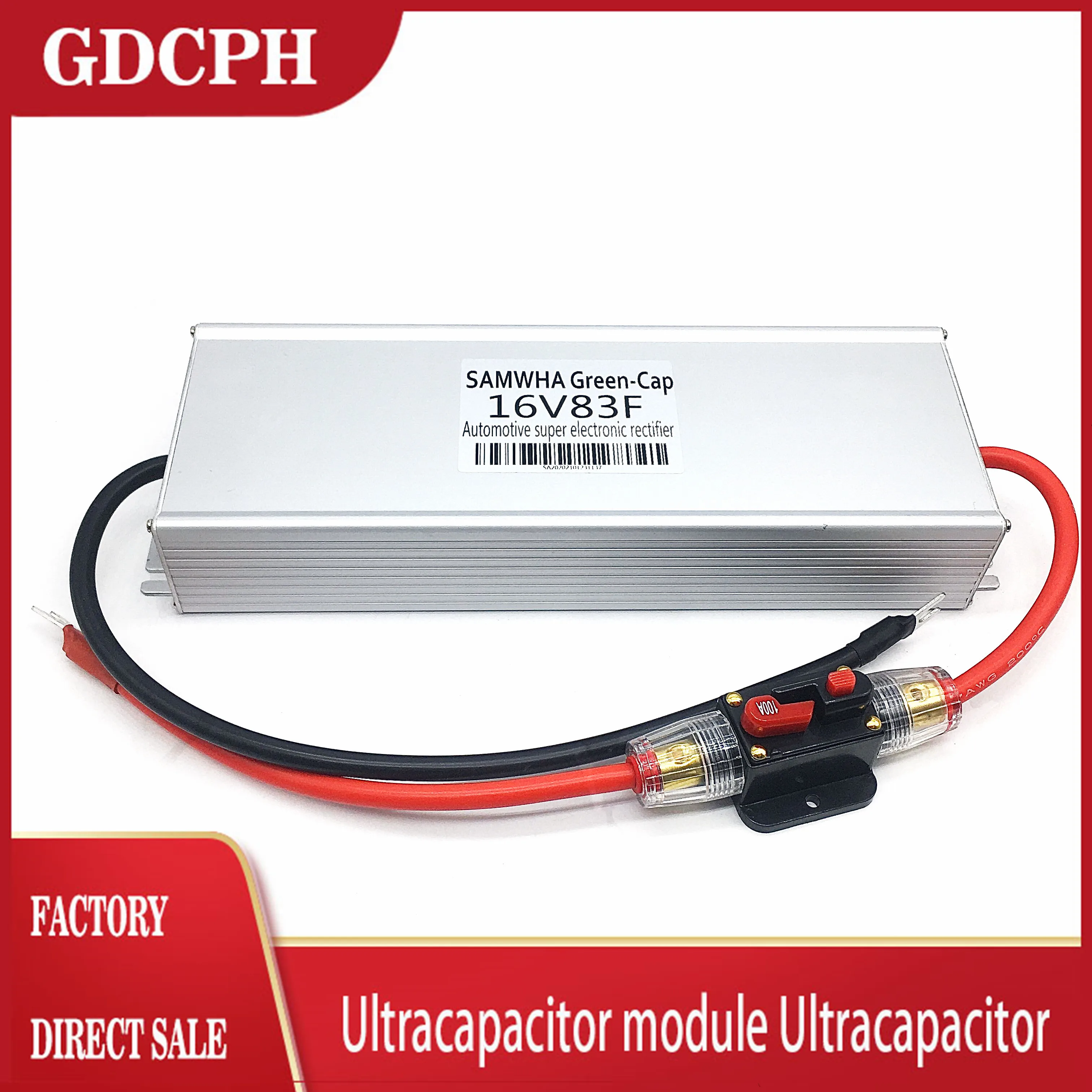 Lgnition, 2.7V500F, Grande Capacidade, Capacitor Farad Iniciável