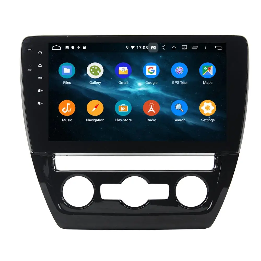 Best Android 9 With DSP IPS For VW Sagitar 2015 2016 Full Touch Scree Car radio video player Multimedia GPS navigation accessories 4