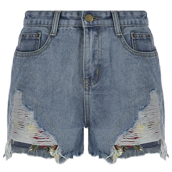 

Women Vintage Ripped Denim Shorts High Waist Micro Short Femme Spodenki Sexy Jeans Mini Shorts Sexy Womens Clothing II50NSDK