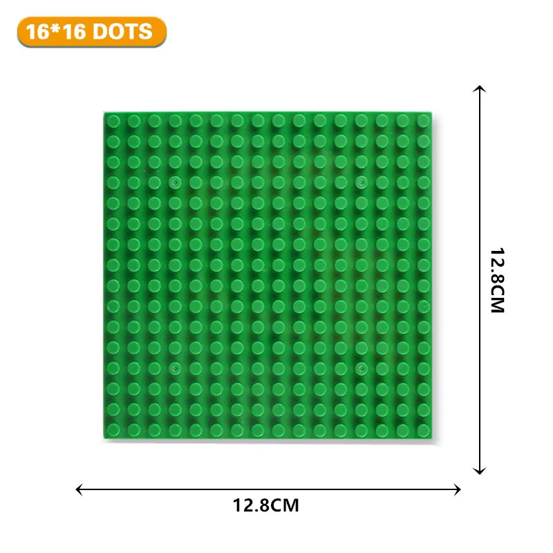 Base Plate for DIY Creative Building Blocks Baseplates City Dimensions Assembly Classic Construction Educational Toys For Kids cardboard stacking blocks Blocks