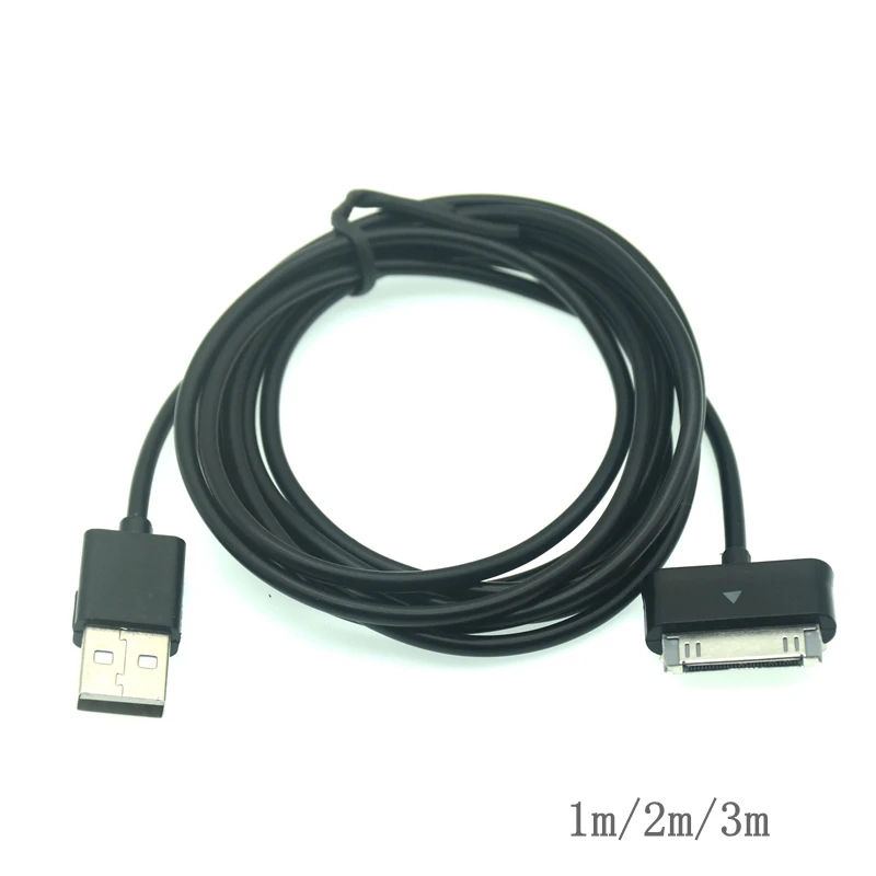 Computer Cables 10ft Super Long USB Data Charging Cord Charger for Samsung Galaxy Tab2 P5100 and Note 10.1 N8000 P7510 P1000 3M Cable Cable Length: 3m, Color: Black 