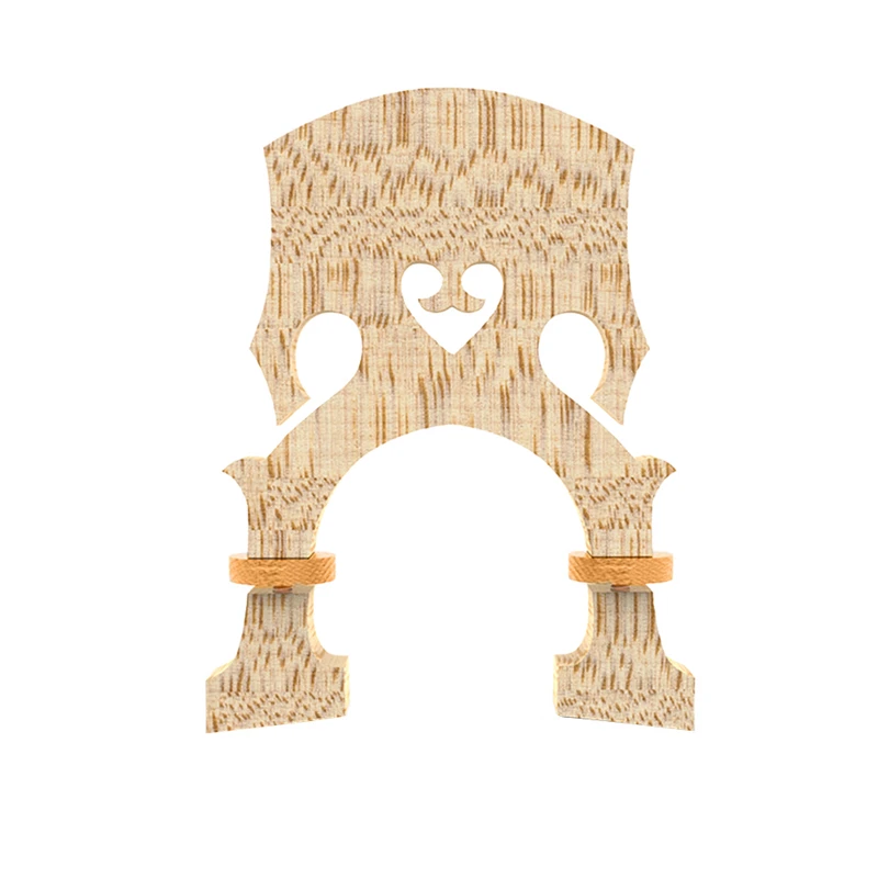 

AA Grade Maple Bridge Replacement Part for 4/4 Size Double Bass Adjustable Upright Bass Bridge
