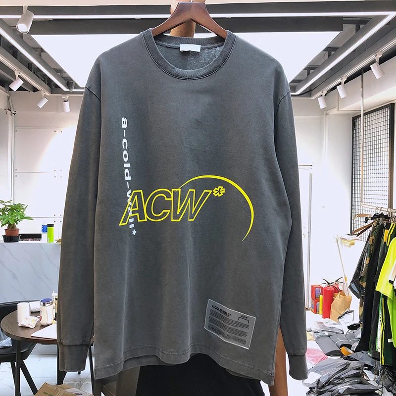 Новые роскошные мужские классические A-COLD-WALL ACW футболки хип-хоп скейтборд, уличная мода хлопковые футболки тройник kenye#03