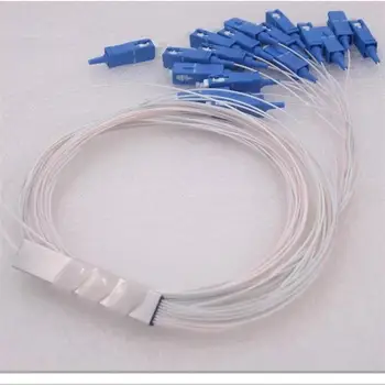 

20pcs SC UPC Single mode Fiber Optical FTTH 0.9mm mini plc splitter 1x16