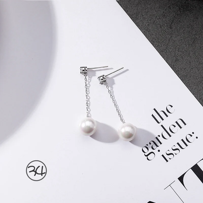 Pearl 34 Модные полые серьги с искусственным жемчугом и геометрическим узором в форме сердца, серьги с кисточками, серьги Brinco для женщин, корейский стиль, модные праздничные ювелирные изделия - Окраска металла: Pearl 34