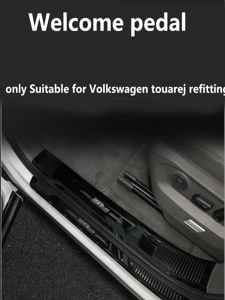 Добро пожаловать педаль подходит только для Volkswagen touarej арматура, для 11-19 touarej из нержавеющей стали специальный аксессуары
