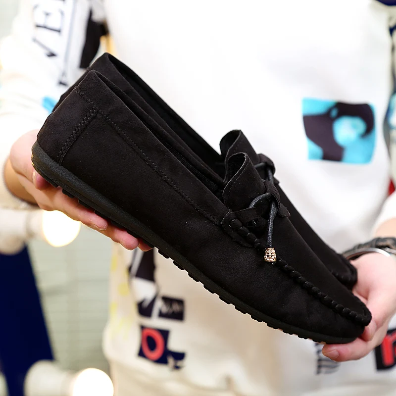 Мужские уличные классические кожаные лоферы Chaussure Homme мужские слипоны обувь для