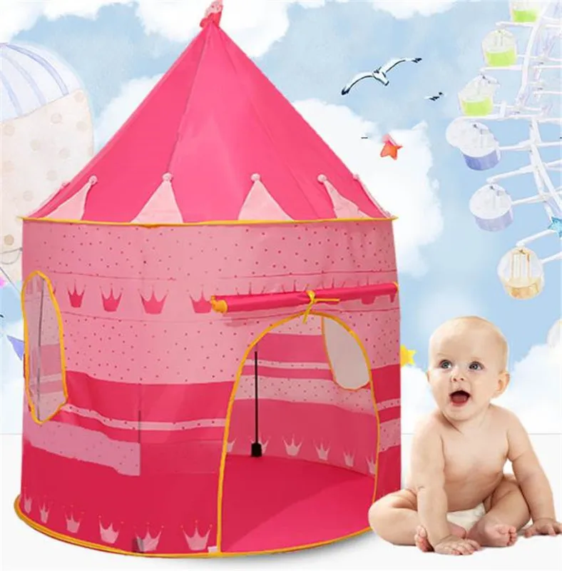 Игровая палатка портативная складная Tipi Prince детская для мальчиков игровой домик