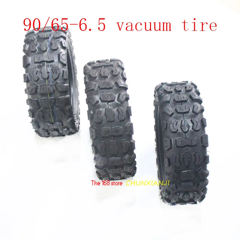 

High Performance Pneumatic Vacuum Tire for Electric Scooter for DIY Cross-country Tire 90/65-6.5 Tubeless Tyre