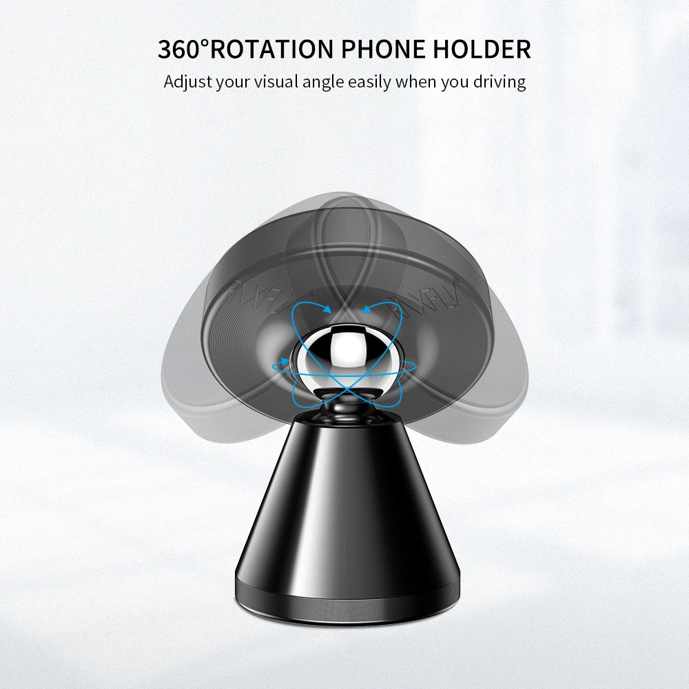 RAXFLY MINI Auto Telefon Halter Magnetische Halterung Für iPhone Samsung Xiaomi 360 Rotation Naviga