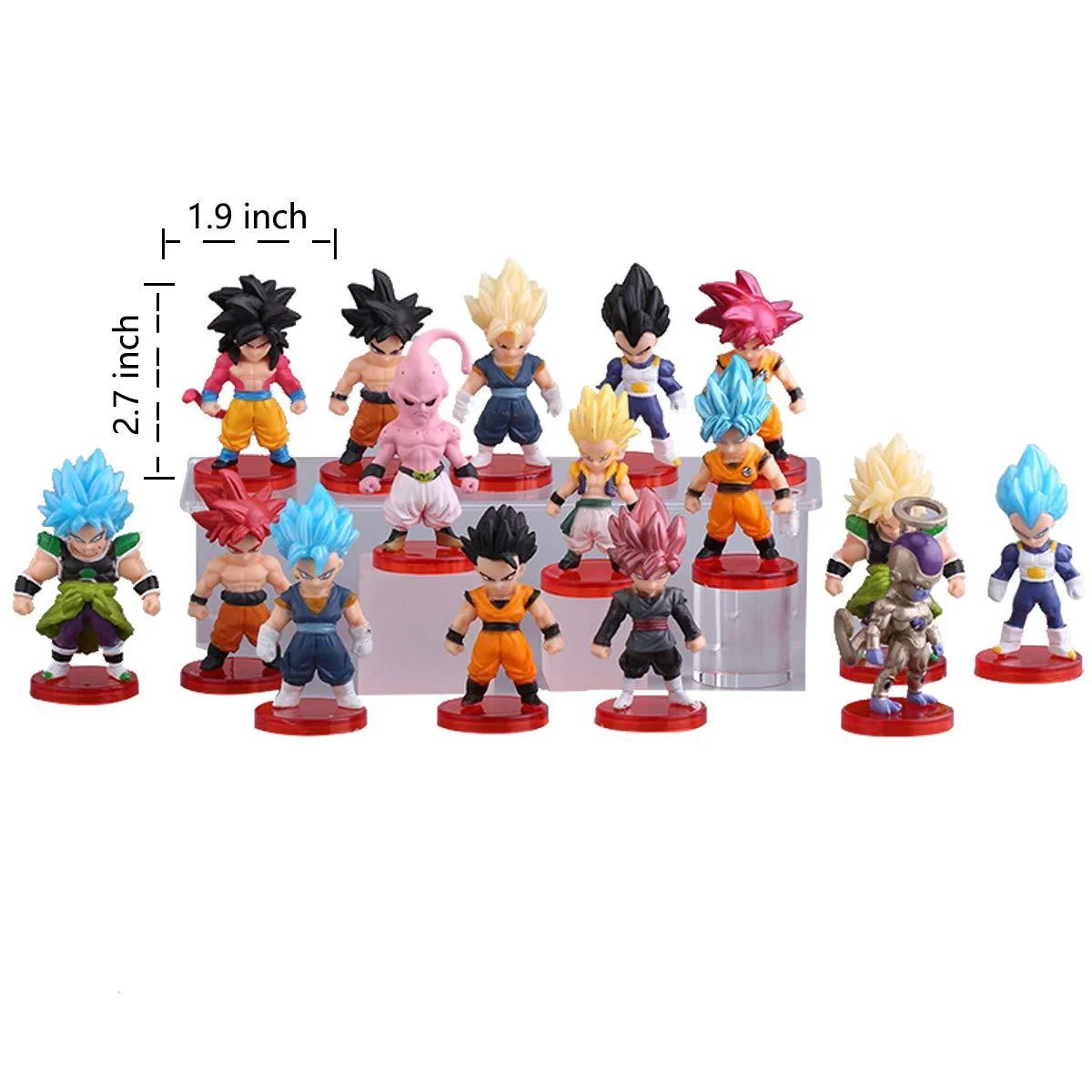 ドラカプ　38体　セット売り ドラゴンボール超孫悟空ベジータブロリー Buu アクション