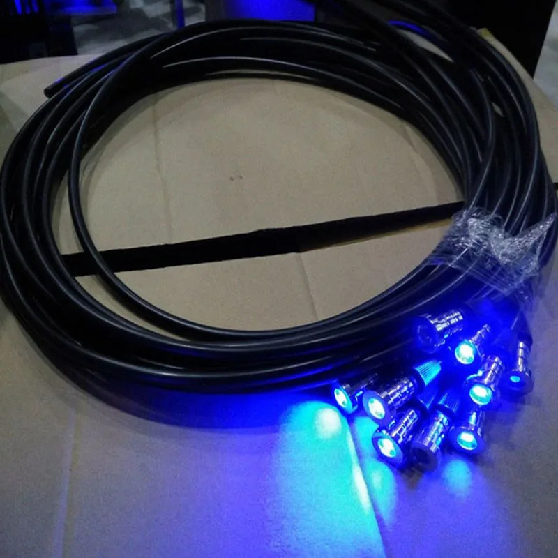 Optic fiber underground lamp 5X For Swimming Pool