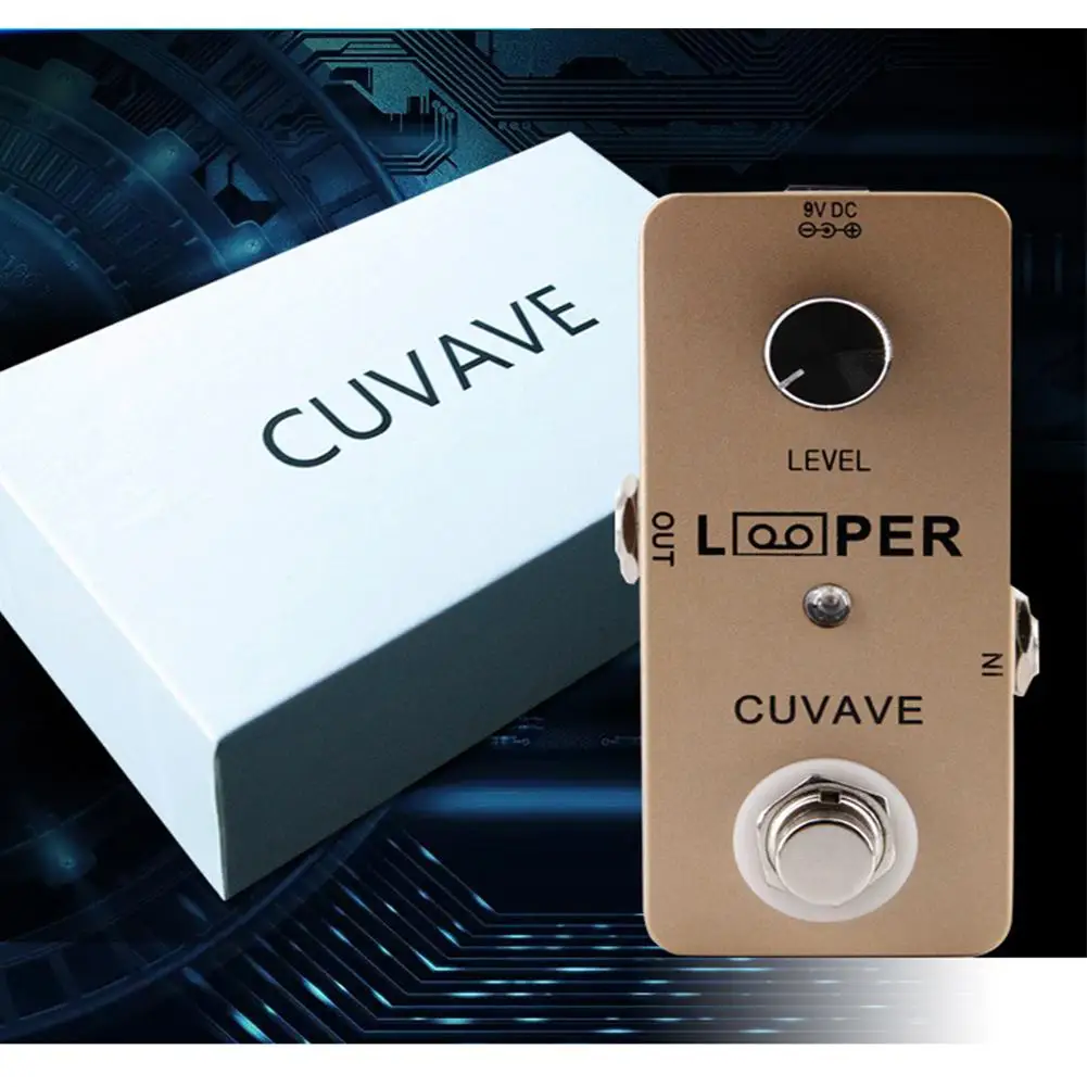 

Electric Guitar Monoblock Effect Looper Recording Guitar Effect Pedal Guitar Stompbox