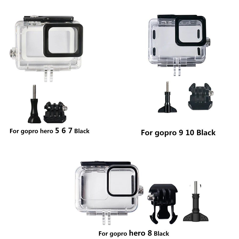 Waterproof Case Amazon Gopro Hero Accessories Amazon Basics Small