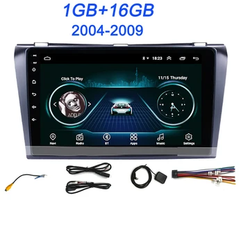 

android 8.1 for Mazda 3 2004-2013 maxx axela Car DVD GPS Radio Stereo 1G 16G WIFI Free MAP Quad Core 2 din Car Multimedia Player